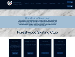 forestwoodskatingclub.com screenshot