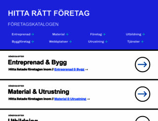 foretagskatalog.com screenshot