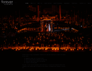 forever-events.com screenshot