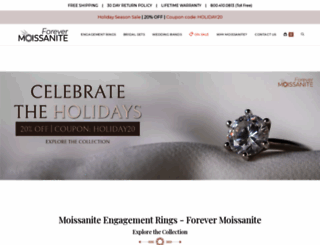 forever-moissanite.com screenshot