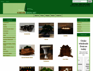 forevergreenart.com screenshot