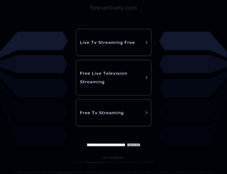foreverlivetv.com screenshot