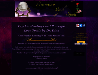 foreverlovespell.com screenshot