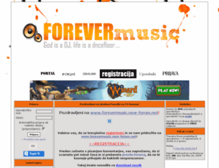 forevermusic.new-forum.net screenshot