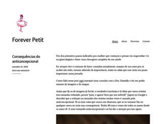 foreverpetit.wordpress.com screenshot