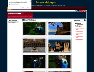 foreverwallpapers.com screenshot