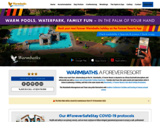 foreverwarmbaths.co.za screenshot