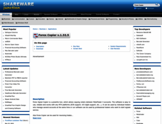 forex-copier.sharewarejunction.com screenshot