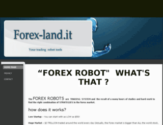 forex-land.it screenshot