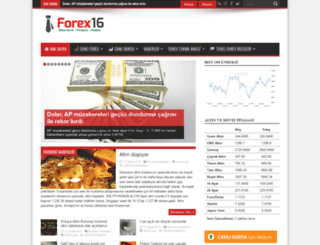 forex16.com screenshot