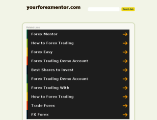 forexcashflow.yourforexmentor.com screenshot