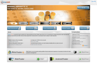 forexcent.com screenshot