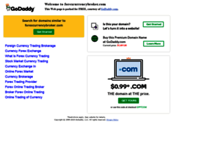 forexcurrencybroker.com screenshot