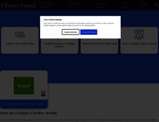 forexfraud.com screenshot