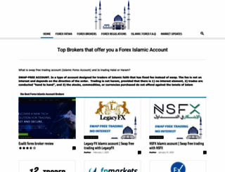 forexislamicaccount.com screenshot