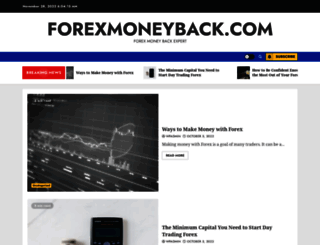 forexmoneyback.com screenshot