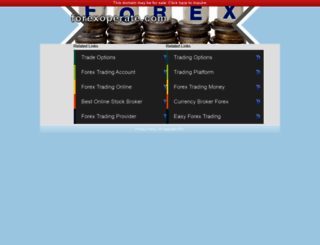 forexoperate.com screenshot