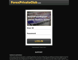 forexprivateclub.com screenshot