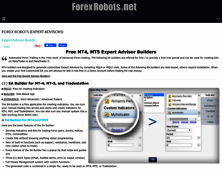 forexrobots.net screenshot