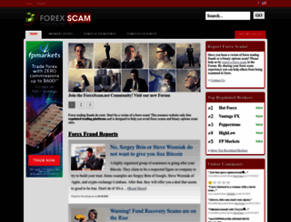 forexscam.net screenshot