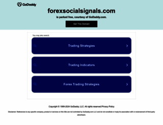 forexsocialsignals.com screenshot