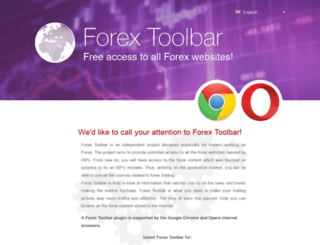 forextoolbar.net screenshot