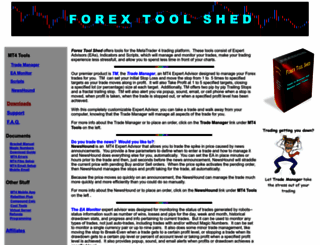 forextoolshed.com screenshot