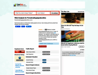 forextradingsignalsonline.com.cutestat.com screenshot