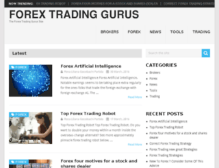 forextradingurus.com screenshot