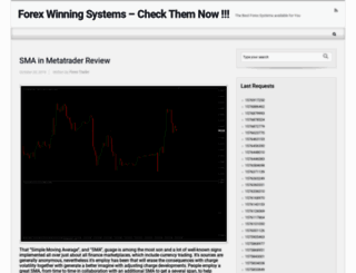 forexwinningsystems.com screenshot
