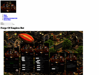 forge-of-empires-bot.site screenshot
