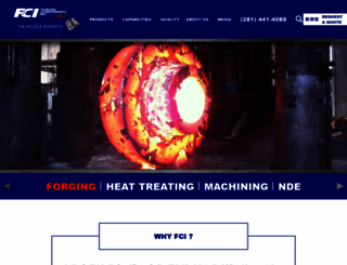 forgedcomponents.com screenshot