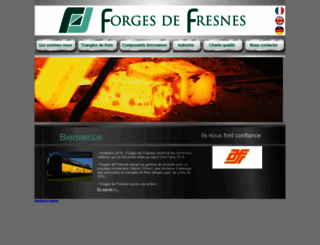 forgesdefresnes.com screenshot