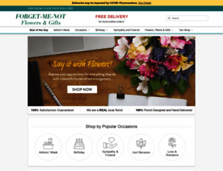 forget-me-not-flowers.com screenshot