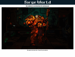 forgeworld.co.uk screenshot