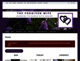 forgivenwife.com screenshot