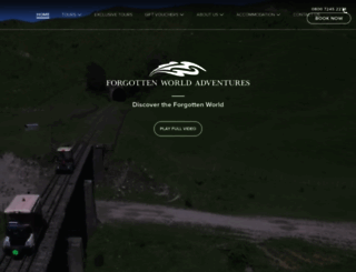 forgottenworldadventures.co.nz screenshot
