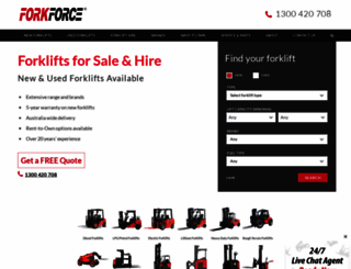 forkforce.com.au screenshot