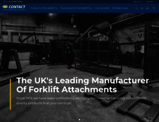 forklift-attachments.co.uk screenshot