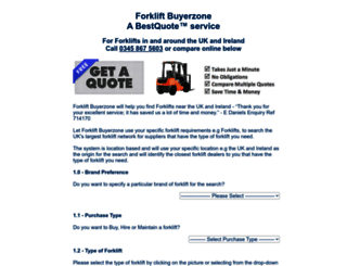 forklift-buyerzone.co.uk screenshot