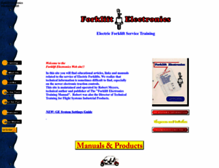 forklift-electronics.com screenshot