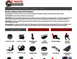 forkliftpartssandiego.com screenshot