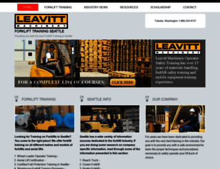 forklifttraininginseattle.com screenshot