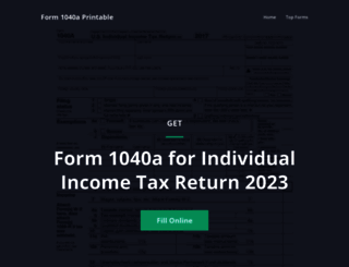 form-1040a-printable.com screenshot