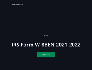 form-w-8ben.com screenshot