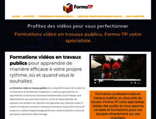 forma-tp.fr screenshot