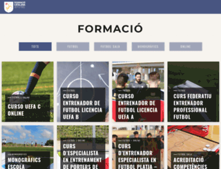 formaciofcf.com screenshot