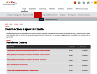 formacion-online.incibe.es screenshot