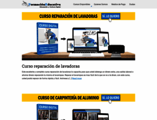 formacioneducativa.com screenshot