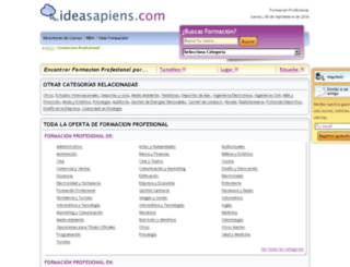 formacionprofesional.ideasapiens.com screenshot